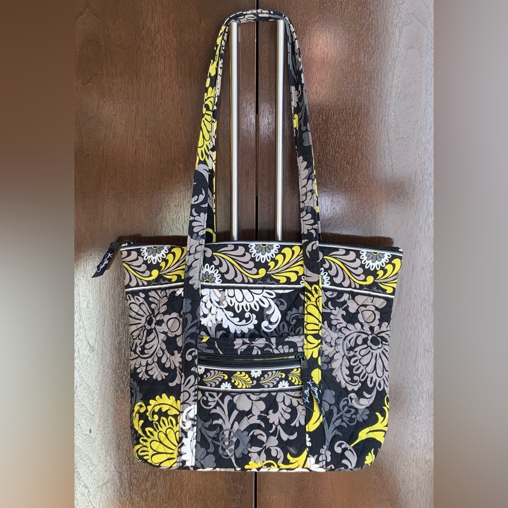 VERA BRADLEY Floral Patterned Tote Bag